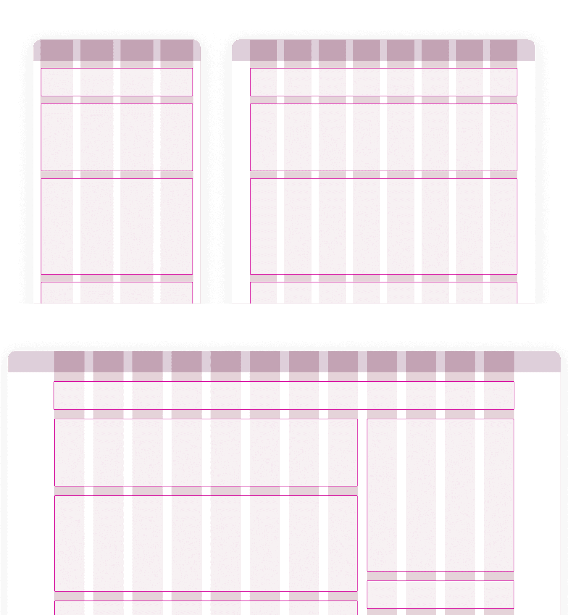 checkout grid system